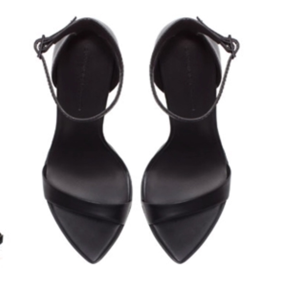 Zara ankle strap sandals